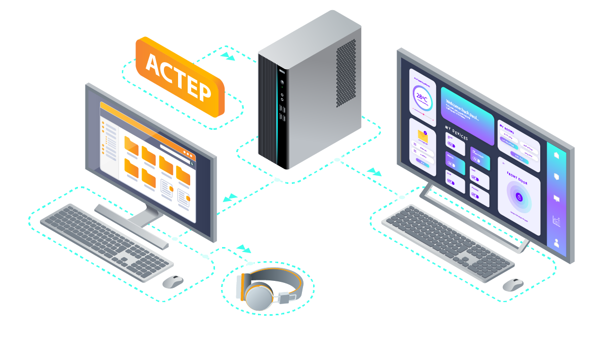 вдвоем на одном компьютере